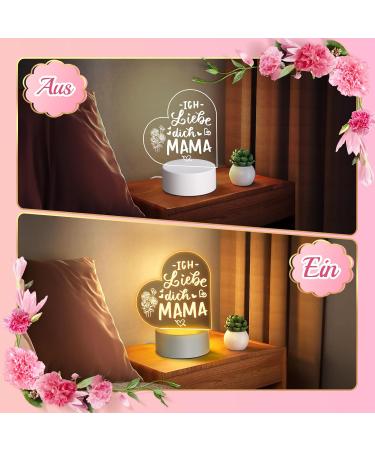 Winzwon Personalized Night Light - Unique Gifts for Mom | Birthday Mother's Day Thanksgiving & Christmas Presents - Buy Online on SooperMarket.com