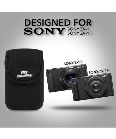 MegaGear Neoprene Camera Case for Sony ZV-1F/ZV-1 - Black | Lightweight & Protective - Buy Online on SooperMarket.com