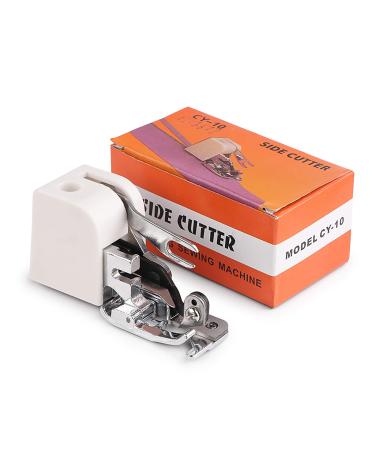 ONEVER Side Cutter Sewing Machine Presser Foot Feet Attachment Accessory for All Low Shank Singer Janome Brother, Overlock Machine Presser Foot Style 1
