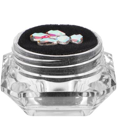 Healeved 1 Set of Uptight White Tooth Polish Teeth Gems Dental Tooth Gems Tooth Decorative Gems Teeth Jewelry Colorful2