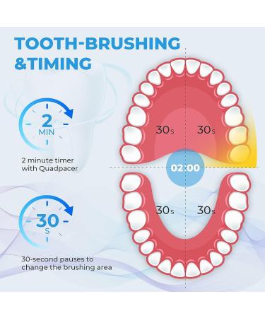 NBGRLVS Rechargeable Sonic Electric Toothbrush for Adults | 3 Modes, 2 Min Timer, 4 Brush Heads | Fast Charge & Travel-Friendly | Easy Dental Care | Pink - Buy Online on SooperMarket.com
