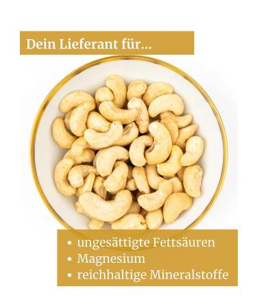 Buy Cashwkerne Bio Jalall d'Or 1kg - Organic Certified Cashews | Fresh & Nutritious | High Magnesium & Tryptophan - Buy Online on SooperMarket.com