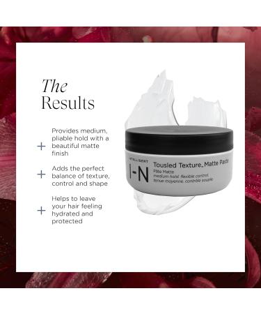 Intelligent Nutrients Tousled Texture Matte Paste | Medium Hold Styling Pomade for All Hair Types - 2 Oz - Buy Online on SooperMarket.com