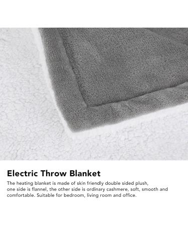 HEEPDD Electrical Heating Blanket | Washable Flannel | Quick Heat | Uniformly Warming | Perfect for Office Use | EU 220V Connector - Buy Online on SooperMarket.com