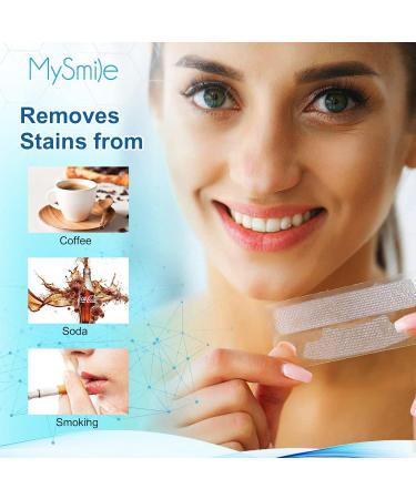 MySmile Teeth Whitening Kit - 14 Non-Sensitive Strips for Fast, Natural Whitening - Buy Online on SooperMarket.com