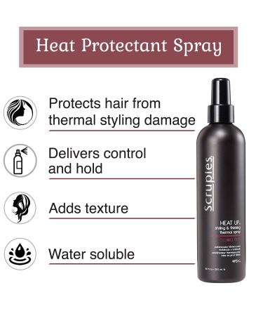 Scruples Heat Up Thermal Spray 8.5oz - Styling and Finishing for Hair Protection - Buy Online on SooperMarket.com
