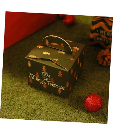 KOMBIUDA 12pcs Boxes Christmas Candy Gift Treat Bags Mini Christmas Paper Boxes Christmas Cookie Boxes Xmas Gift Boxes Christmas Boxes for Presents Christms Gift Boxes Biscuit Container 1 count (Pack of 1) Green - Buy Online on SooperMarket.com