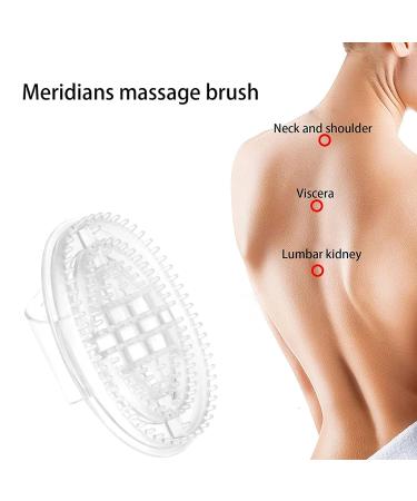 2 Pcs Meridians Massage Brush Anti Cellulite Massager | Slimming & Cellulite Remover | Portable Body Massage Tool - Buy Online on SooperMarket.com