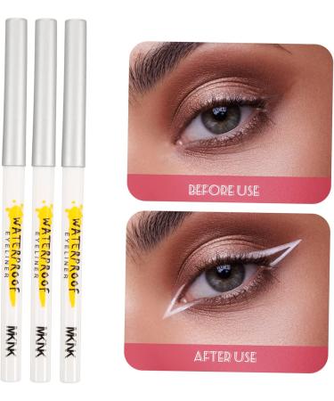 NOLITOY 5pcs White Lying Silkworm Pen Highlighters White Crayons Eye Makeup Tool Eyeliner Make up Girl - Buy Online on SooperMarket.com