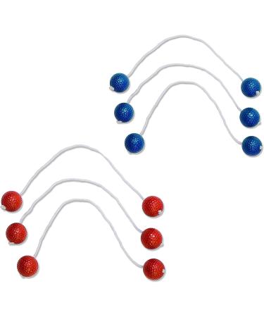 Ladder Toss Double Wooden Ladder Ball Game with Carrying Case - Durable Finish, Outdoor Fun - Buy Online on SooperMarket.com