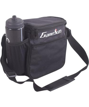 Gamesun Disc Golf Set - 6 Discs & Mini Disc Bag Towel in Black - Buy Online on SooperMarket.com