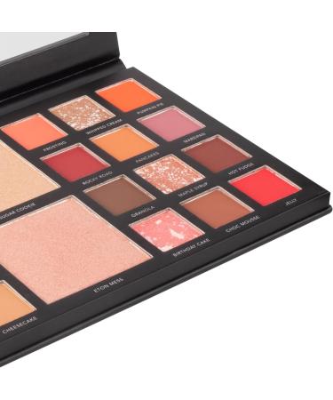 LaRoc Pro The Bakery Box - 26 Shade Eyeshadow Palette | Nude Matte & Shimmer Eye Shadows - Buy Online on SooperMarket.com