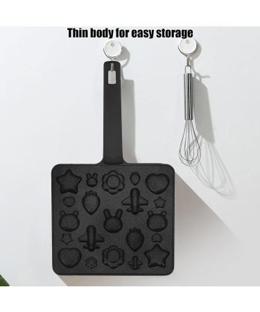 DIXII Breakfast Flat Pan Biscuits Frying Pan Alloy Portable Model Biscuits Making Pan Kitchen Utensils for Home Kitchen - Buy Online on SooperMarket.com