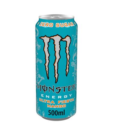 Monster Ultra Fiesta Mango Energy Drink WIGIG 500ml (Q) Mango 500 ml