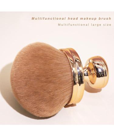 Teksome Face Powder Brush | Blush Brush Makeup Brush - Setting Powder Brush Face Brushes Makeup Mushroom Head Brush for Setting Loose & Pressed Powder rose gold - Buy Online on SooperMarket.com