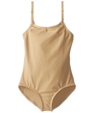 Capezio Girls' Team Basic Camisole Leotard with Adjustable Straps Big Girls (7-16) 12-14 Nude