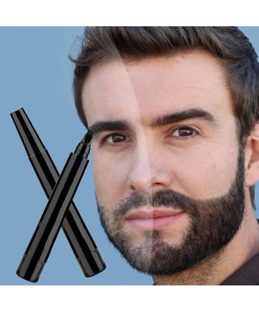 Natural Beard Filler Pencil Set - Long-Lasting Waterproof & Fashionable Beard Styling Tool for Perfect Hair & Eyebrow Definition - Buy Online on SooperMarket.com