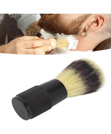 GFRGFH Foaming Beard Brush - Soft Bristles Black Alloy Handle | Best Beard Care for Men - Buy Online on SooperMarket.com