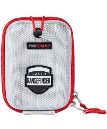 JAWEGOLF Golf Rangefinder Hard Shell Carry Case Box EVA Bag Compatible with Bushnell V2 V3 V4 V5 Pro X2 Pro XE Or Others Rangefinder Silver-01