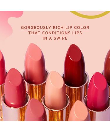 FLOWER BEAUTY Petal Pout Lipstick - Berry-More Matte | Nourishing & Highly Pigmented Lip Color with Antioxidants | 1 Count - Buy Online on SooperMarket.com