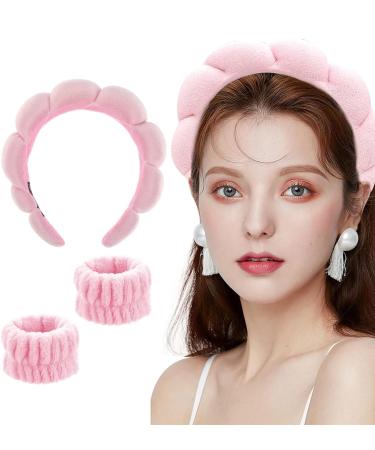 Headband for washing face Spa Headbands for Women Skin Care Headband Makeup Headband for Face Washing Makeup Removal Facial Mask Shower