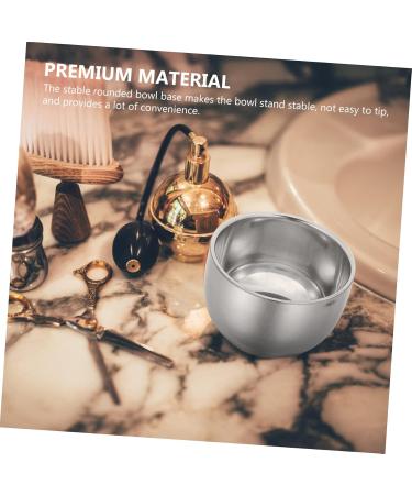 Premium Minkissy Shaving Foam Set - Double-Walled Stainless Steel Mug & Beard Kit for Men | Travel-Friendly Shaving Cream & Soap Accessories - Buy Online on SooperMarket.com