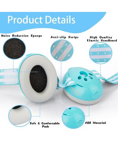 Yiomxhi Adjustable Baby Ear Defenders | Noise Suppression Hearing Protection for 0-36 Months | Protect Your Baby's Ears - Buy Online on SooperMarket.com