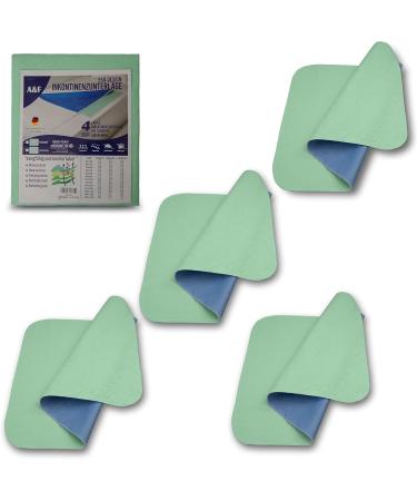 Buy A&F Incontinence Edition 75x90cm (3-Pack) 4-Layer Washable Mattress Pads for Baby Beds & Cots | High Suction Power (26280ml/m ) - Buy Online on SooperMarket.com