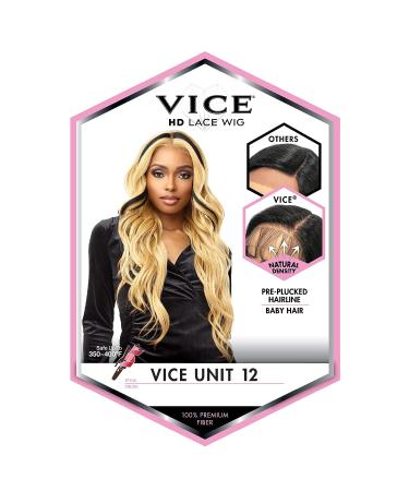 Sensationnel Vice Lace Front Wig - HD Transparent Lace - Pre-Plucked Hairline - Vice Unit 12 - HBRED/1 - Buy Online on SooperMarket.com
