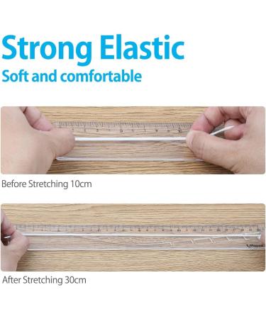 1/8 Inch Elastic Bands for Sewing - White Elastic Cord 100 Yards - Buy Online on SooperMarket.com