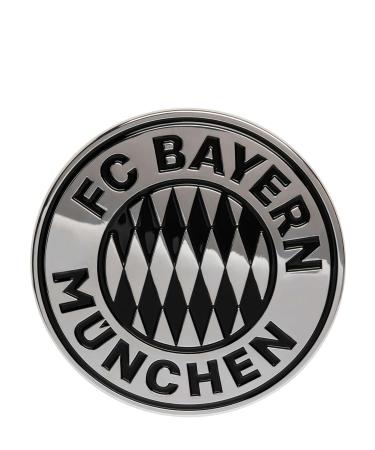 FC Bayern Munich fan article sticker chrome logo 3D