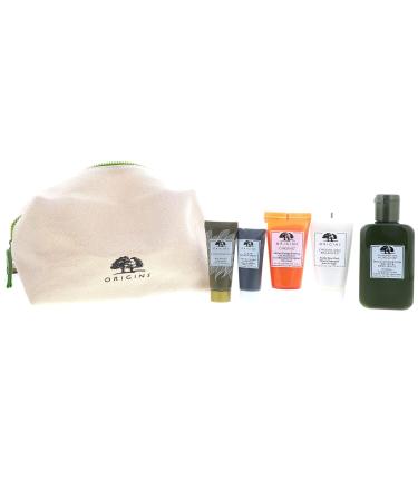 Shop Origins Best Sellers Set for Women - 5-Piece Skincare Collection | Face Wash Lotion Charcoal Mask Serum & Moisturizer - International Shipping Available - Buy Online on SooperMarket.com