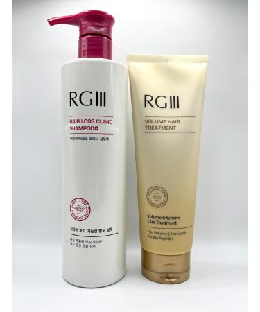RGIII Red Ginseng Shampoo & Treatment Set | Clinically Proven Hair Growth & Volume | Shop Internationally - Buy Online on SooperMarket.com