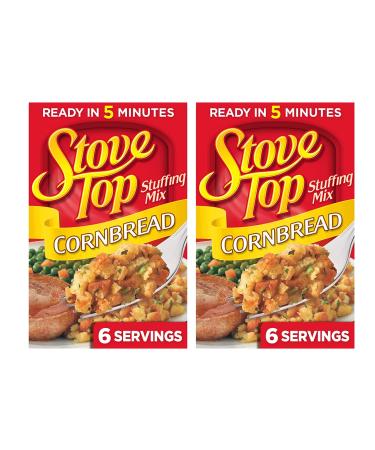 Stove-Top Corn Bread Stuffing Mix 170 g | Pack of 2