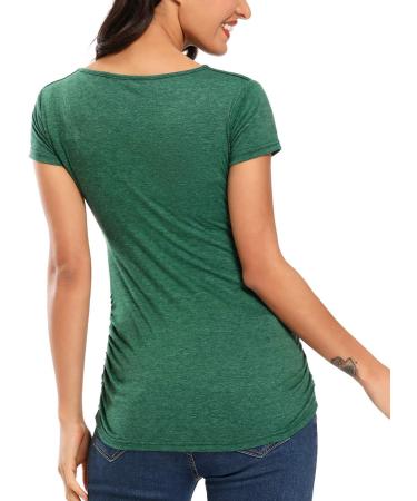 Love2Mi Women Maternity Long Sleeve V-Neck Breastfeeding Top - Cute Maternity Clothes - Hunterbr - Buy Online on SooperMarket.com