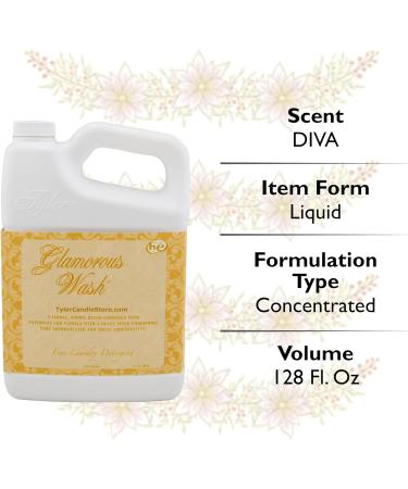 Buy Tyler Candle Glamorous Wash Laundry Detergent Diva Bundle - Includes Mixer Melts Autoglam Freshener & Degreaser Pen | 1 Gallon | International Shipping Available - Buy Online on SooperMarket.com