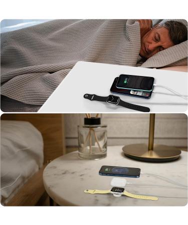 Watch Charger Cable Compatible for Apple Watch Series 8 7 6 5 4 3 2 1 SE1 SE2  Watch Charging Cord  3 in 1 Portable Phone and Watch Charger for 14/13/12/11/Pro/Max/XS/X/Airpods/Pad Series  4.9ft/1.5M - Buy Online on SooperMarket.com