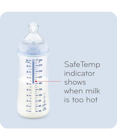 GoSupps.com - NUK Smooth Flow Anti-Colic Bottle 0+ Months 3 Pack 10 oz ( 300 ml) Each - Buy Online on SooperMarket.com