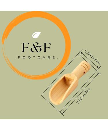 Foot Care Kit Bundle with Escenti Foot Soak for Home Spa Softening Foot Lotion & 2x Foot Mask Set with exclusive F&F Footcare Natural Wooden Scoop - To Relax and Refresh Tired Feet at Home - Buy Online on SooperMarket.com