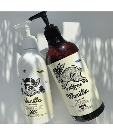Wally Yope Vanilla and Cannella Hand Soap 500ml - Luxurious Natural Cleanser for Soft Skin | International Shipping - Buy Online on SooperMarket.com