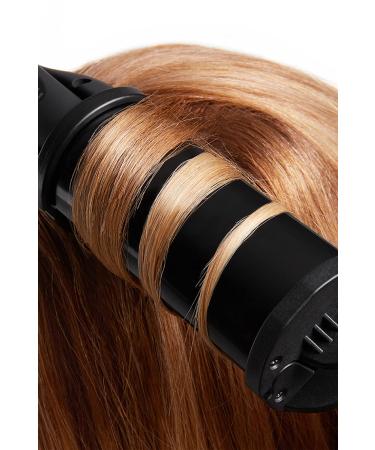 NuMe Pentacle 2-in-1 Deep Waver and Curling Wand - Professional Ceramic Hair Waver for Beachy Waves - Hair Crimper (Black) - Buy Online on SooperMarket.com