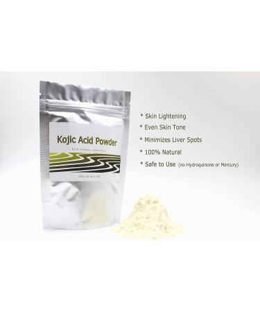 Pure 99.5% Natural 100g Kojic Acid Powder - Best for Skin Brightening - Buy Online on SooperMarket.com