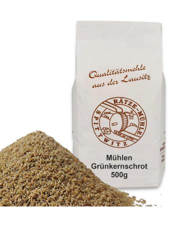 Mills green spelt meal 500g fresh from the R tze mill in the best quality green spelt green spelt grains ground