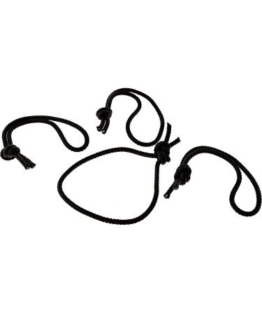 SBS Leash String Cord for Surfboard, Longboard & SUP - 4 or 6 Pack Black - Buy Online on SooperMarket.com