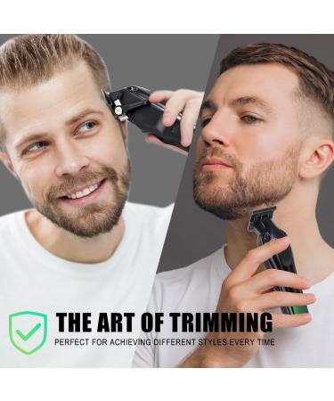 Buy Hatteker Professional Hair Clippers for Men | Cordless Clippers & Trimmers Set | Rechargeable Beard Trimmer - International Shipping Available - Buy Online on SooperMarket.com