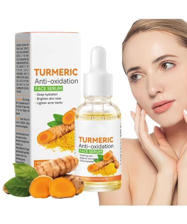 Turmeric Serum Dark Spots 30 ml Spot Corrector Face & Body Anti Aging and Wrinkle Face Serum Reduces Hyperpigtation Age Spots Sun Spot Improve Skin Tone Moisturize Brighten All Types