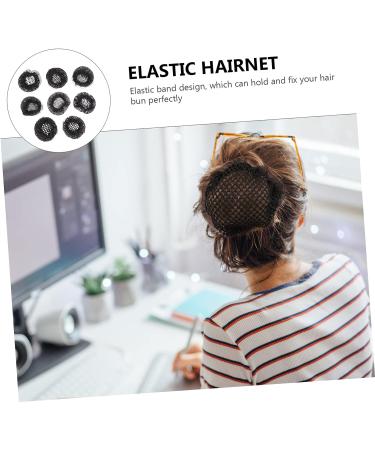 LALAFINA Black Bun Hair Net - Lightweight & Comfortable Dance Accessory for Women Dancers, Nurses, and Clerks - Buy Online on SooperMarket.com