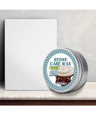 Stone Wax Polish 200g Stone Care Polish - Tile Care Product for Easy Maintenance Countertop Marble Stone Floors Stone Furniture Stone Walls Aezon Single Attribute - Buy Online on SooperMarket.com