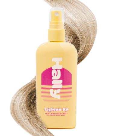 Hally Hair Lightener Spray Lighten Up for Blondes - Gentle & Easy to Use Sun Hair Lightening Spray Lightens Hair Up to 2-3 Shades - Hair Brightening Spray for Healthy Vibrant & Sun-Kissed Look For Blonde and Light Brown Hair