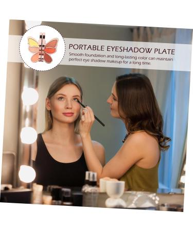 FOYTOKI 1pc Eyeshadow Palette Cosmetic Supplies Makeup Artist Must Haves Makeup Palettes Girl Eye Shadow Abs 1 count (Pack of 1) As Shown 3 - Buy Online on SooperMarket.com
